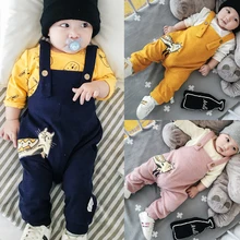 Bébé Casual Automne Chatte Chat Couches Bib Pantalon 1 Garçon Filles longue Coton Pleine Floraison Pantalon Leggins Infantile Bébé Mignon Leggings Remplit