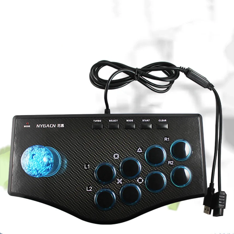 

USB Rocker Game Controller Arcade Joystick Gamepad Fighting Stick For PS3/PC For Android Plug And Play Street Fighting Feeling