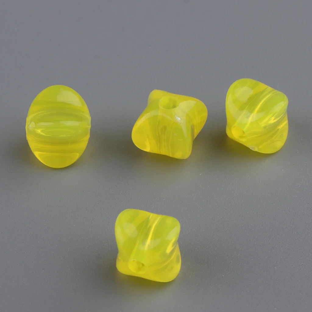 100g Square Jelly Shape Sew on Beads Acrylic for Clothes Bags Hats Sewing