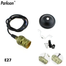 Ретро Винтаж подвесные светильники лампа Лофт держатель E27 Hanglamp Lustre Lampada винтовой разъем для кухни домашнего освещения Abajur