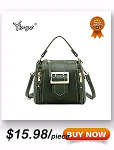 YBYT brand 2018 new fashion casual PU leather solid women handbags hotsale ladies shopping bga shoulder messenger crossbody bags 10