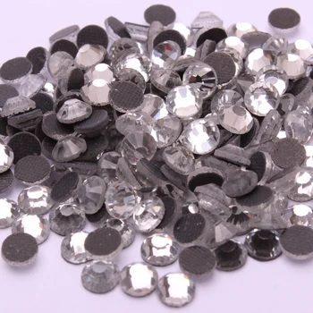 

Super glitter rhinestones Crystal Clear SS6-SS30 DMC Non Hot Fix FlatBack strass Sewing & Fabric garment rhinestone