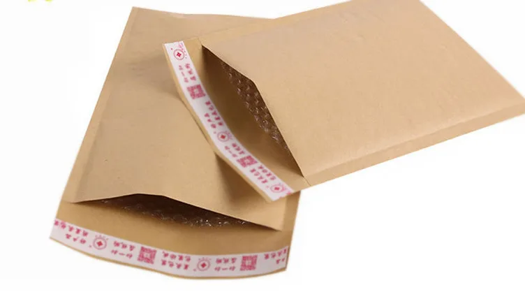 50 шт./лот крафт конверт почтовый мешок пузырь почтовой упаковки сумка JB06005-08