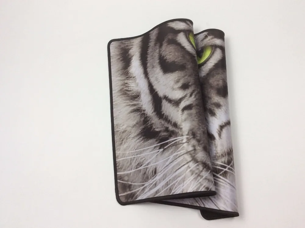  Mairuige Shop Face of The Tiger Large Game Gaming Mouse Pad High Quality DIY Picture with Edge Lock