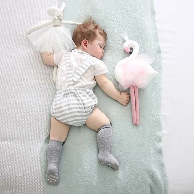 Детская подушка с длинными ножками, лебедь, подушка "Корона", детское постельное белье для девочек, декор для детской комнаты, куклы-животные, реквизит для фотосессии