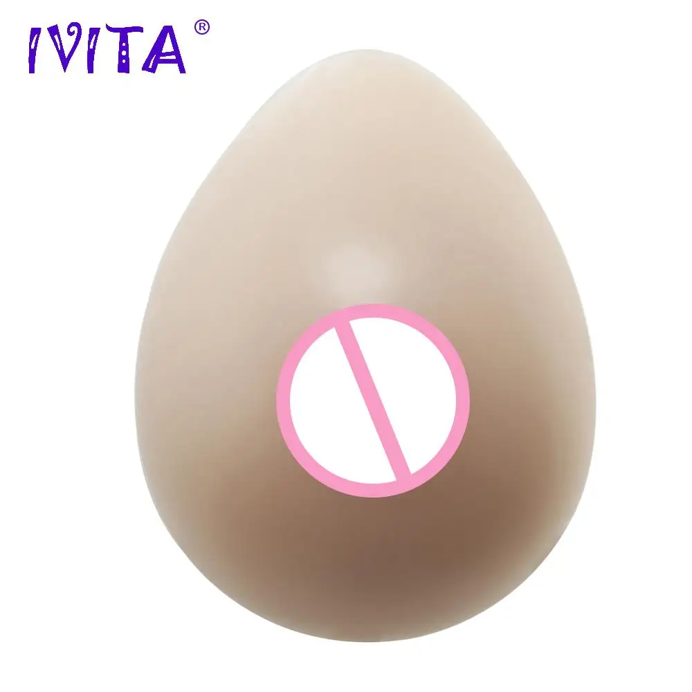 

IVITA Hot Sale 1600g False Boobs Silicone Breasts With Straps Crossdresser Transsexual Drag Queen Breast Form Enhancer Cosplay