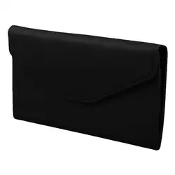 Модный женский клатч кошелек сумка-держатель для карт Телефон Сумка Длинный кошелек черный