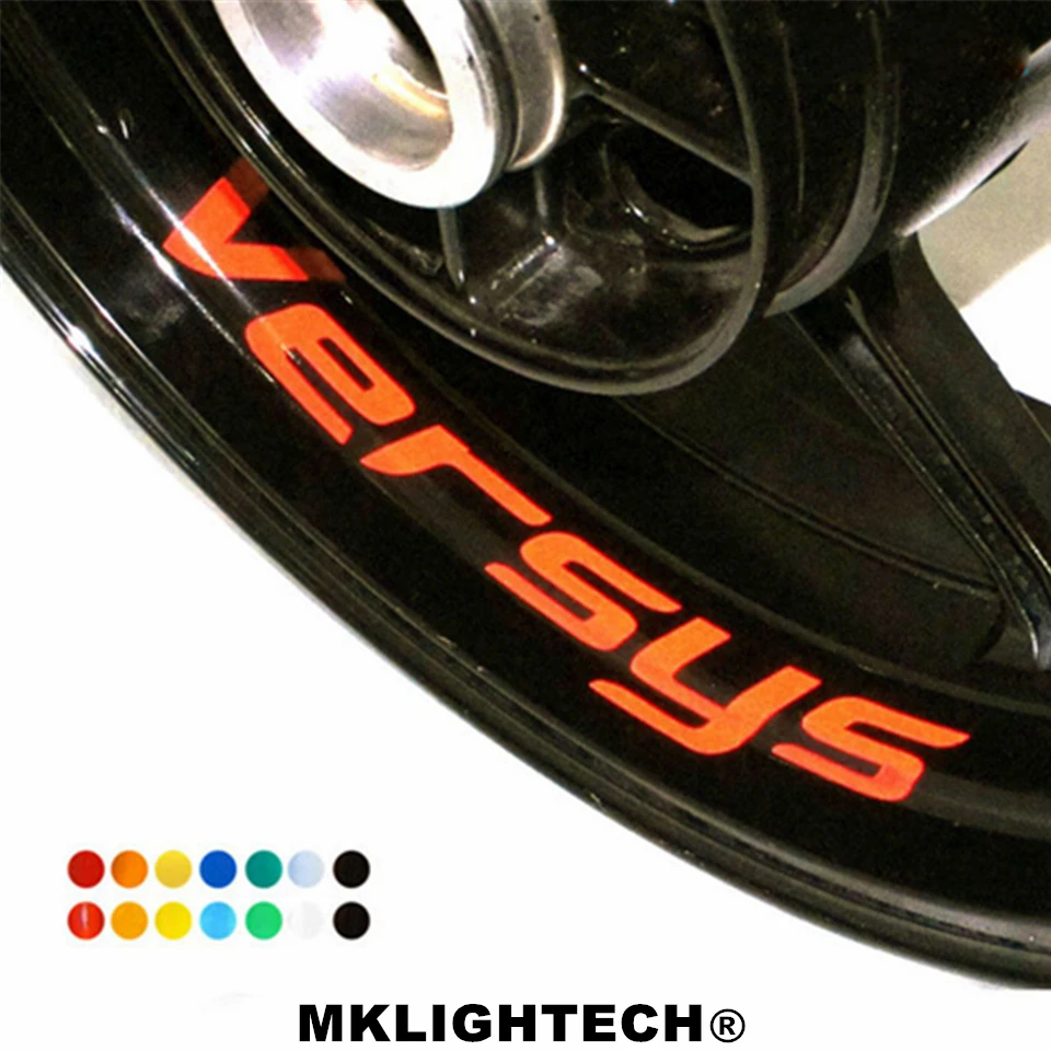 8 X CUSTOM INNER RIM DECALS WHEEL Reflective STICKERS STRIPES FIT