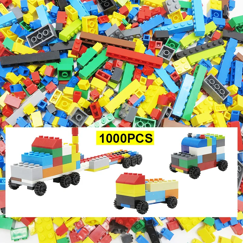 

1000 pieces Building Block DIY Designer Creative Classic Bricks Educational Toys For Kid Compatible With Famous Brand Multicolor