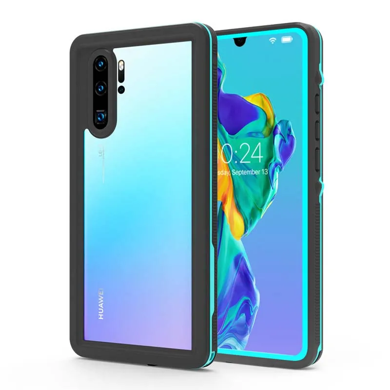 Роскошный 360 Защитный Водонепроницаемый чехол для Huawei P30 P30Pro Mate20Pro дайвинга