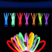 100 pcs 8″ Glow Light Sticks Bright and Colorful Bracelet Necklace Light Multi Colorful Neon Party or Event