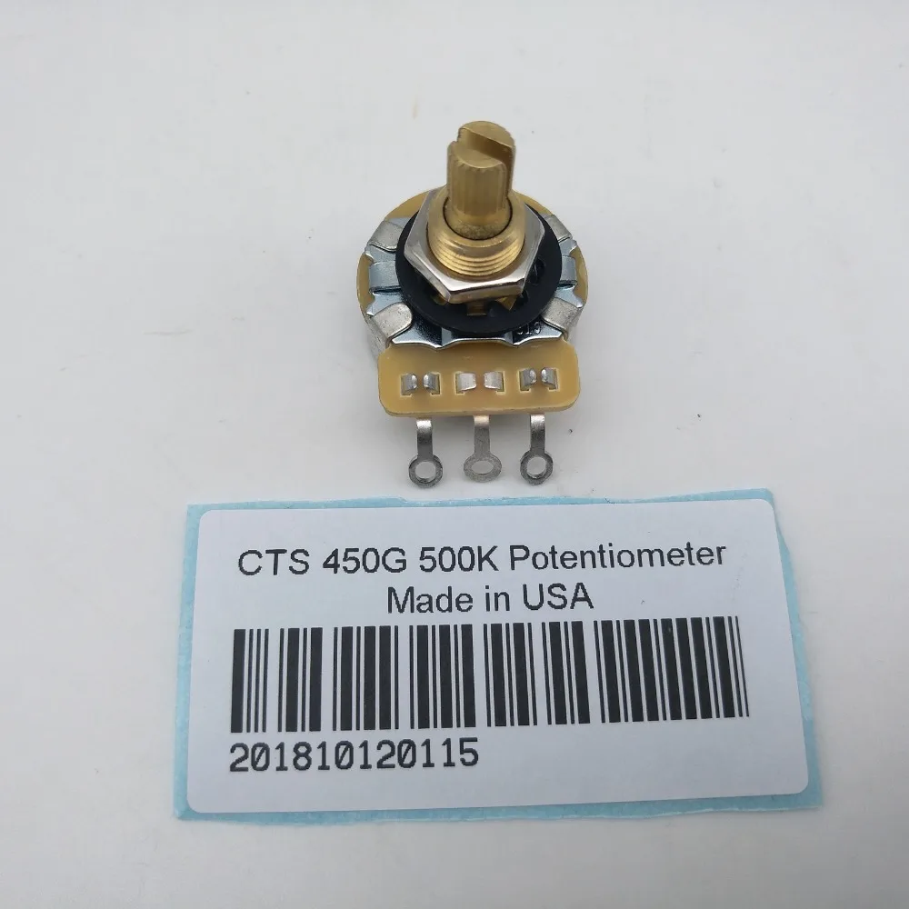 CTS 450G A500K For Electric Guitar Potentiometer Sound Tone Volume Knob