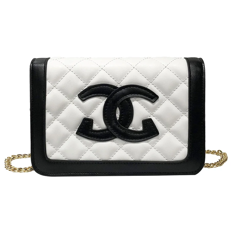 

2019 PU Leather new fashion Flap ladies chain shoulder bag small fragrance shoulder diagonal handbag crossbody bags women bag