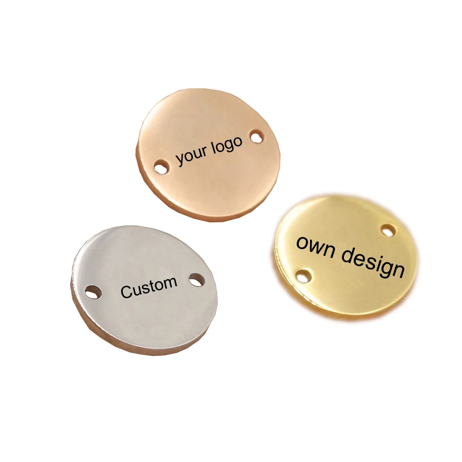15mm 2 hole charm