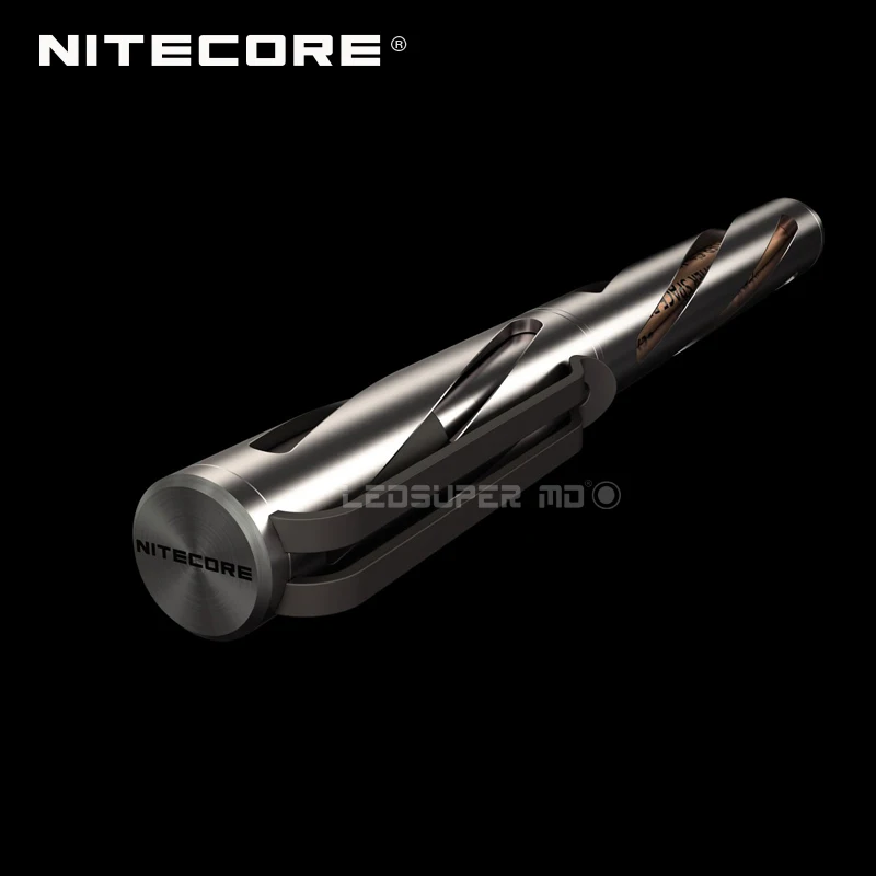 Заводская цена высококомпактная портативная титановая ручка Nitecore NTP10 с двойной