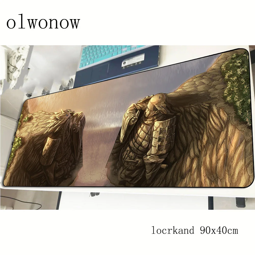 Цена Коврик для мыши Наруто 90x40 см, самый дешевый игровой коврик для мыши, геймерский коврик, HD принт, игровой стол, компьютерная клавиатура, больш...