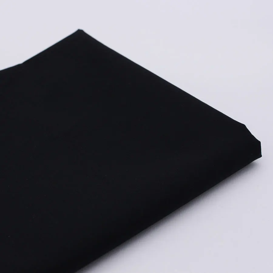 

Pure Black Cotton Fabric For Sewing DIY Handmade Hometextile Cloth Tissues Patchwork Fabrics Tissue Home Textile Telas Tecido