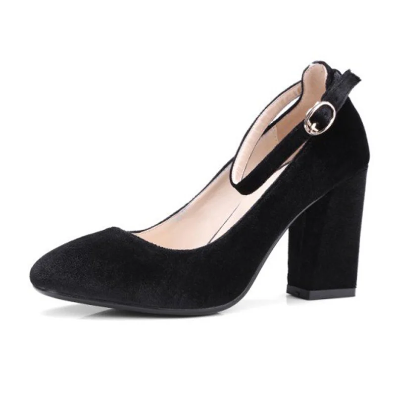black_chunky_heels_suede_ankle_strap_pumps