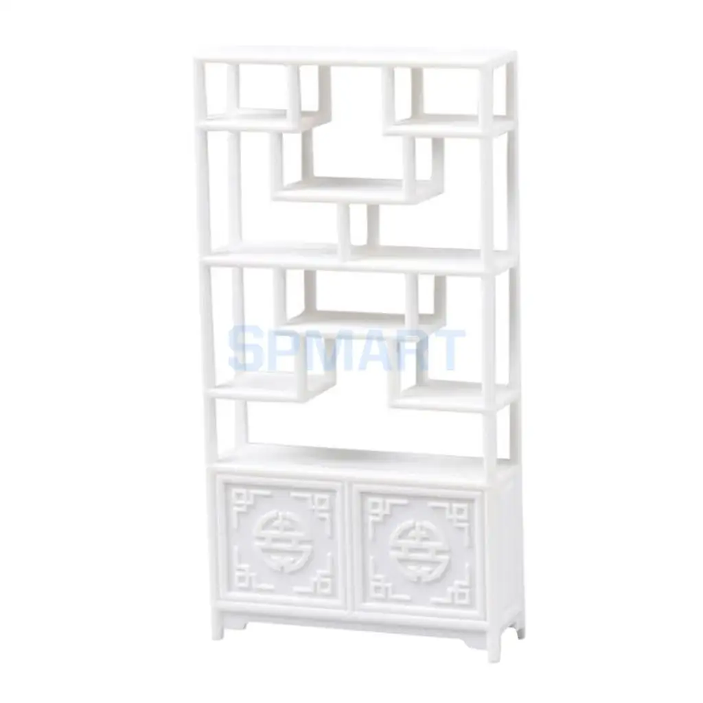 Home Furniture DIY Scenery 1/25 Scale Rack Shelf Shelves Plastic Mini Scene