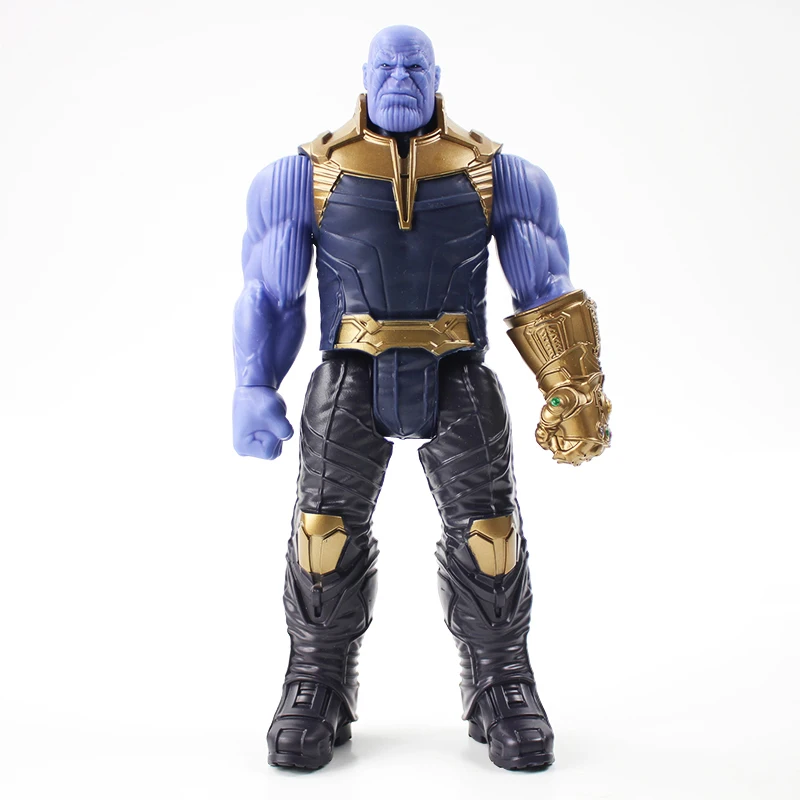 Титановый герой серии Marvel Мстители 3 бесконечные войны танос фигурку игрушки ПВХ