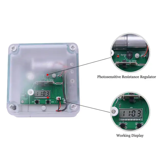 Zorasun Automatic Chicken Coop Door Opener Controller Door Kit With Timer Auto Close Chicken Coop Cage Poultry Farm Accessories