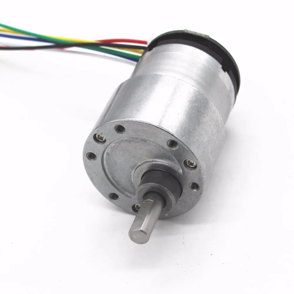 

JGB37-520 Encoder Motor, Geared Motor, Smart Car DC Gear Motor, DIY Intelligent Device Motor