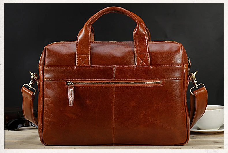 TIANHOO 14 дюймов ноутбук мужские сумки из натуральной кожи Портфель через плечо модная сумка-мессенджер с ручкой для мужчин Мужская Сумка-тоут бизнес