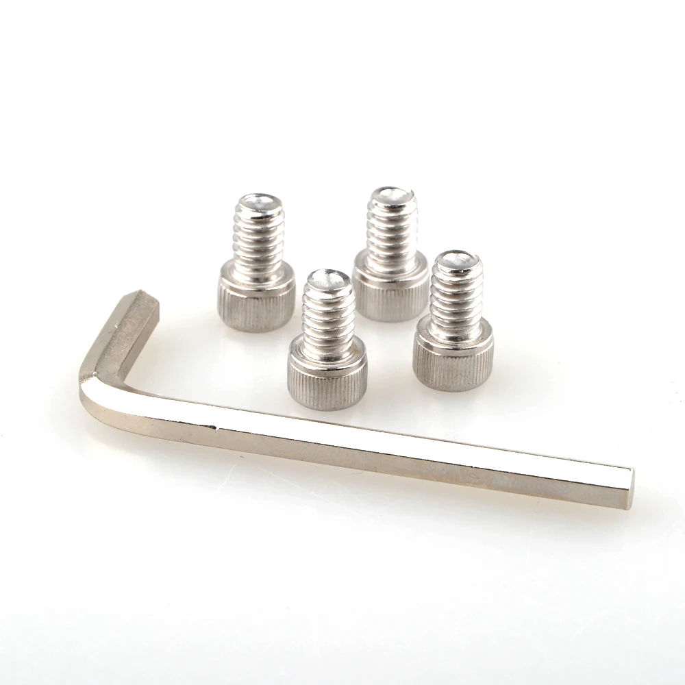

CAMVATE 1/4" Male Threading Hexagon Socket Head Srew Adapter for Baseplate