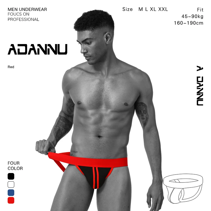 ADANNU Мужское нижнее белье стринги и G с широким ремнем женские спортивные мужские