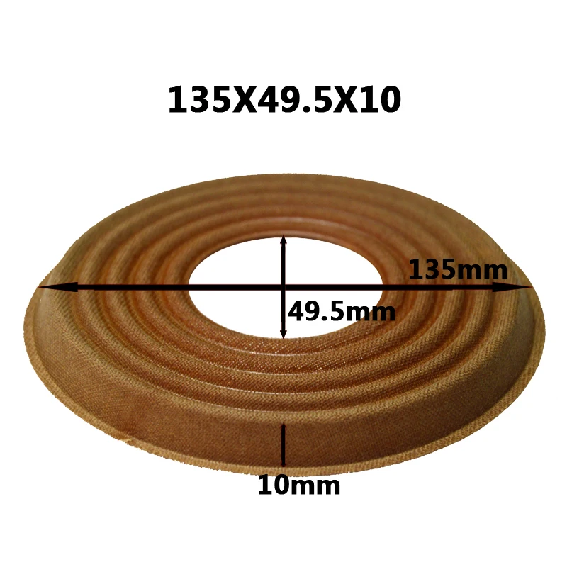 Эластичный громкоговоритель 133x35.5/135x35.5/135x49 5 мм сабвуфер низкочастотный динамик