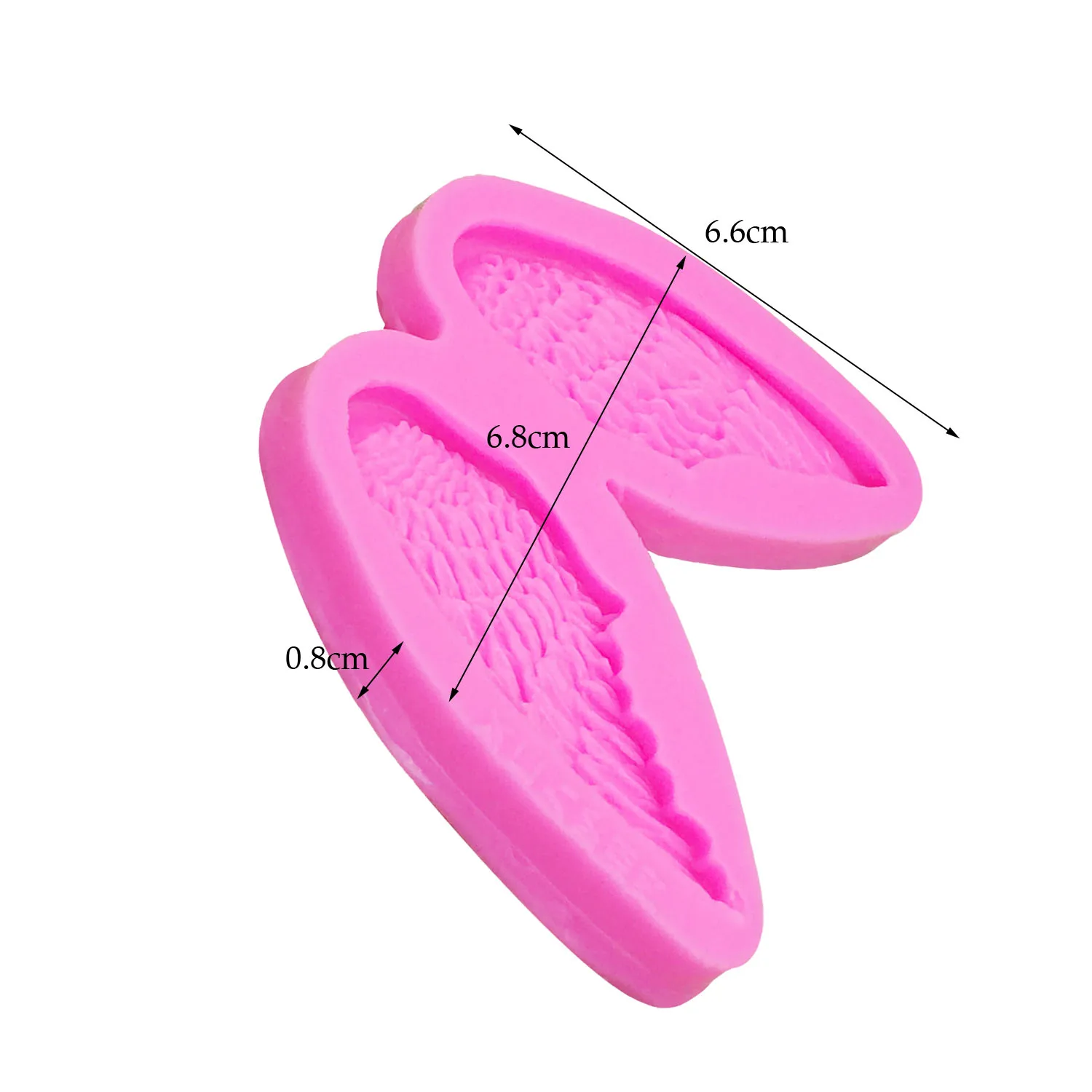 M1109 Крылья Ангела силиконовые формы помадка формы украшения торта инструменты формы для шоколадной мастики, Sugarcraft, кухонные аксессуары