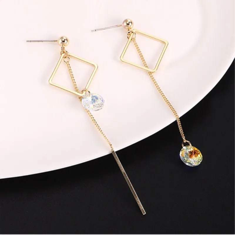 korean asymmetrical earring-2