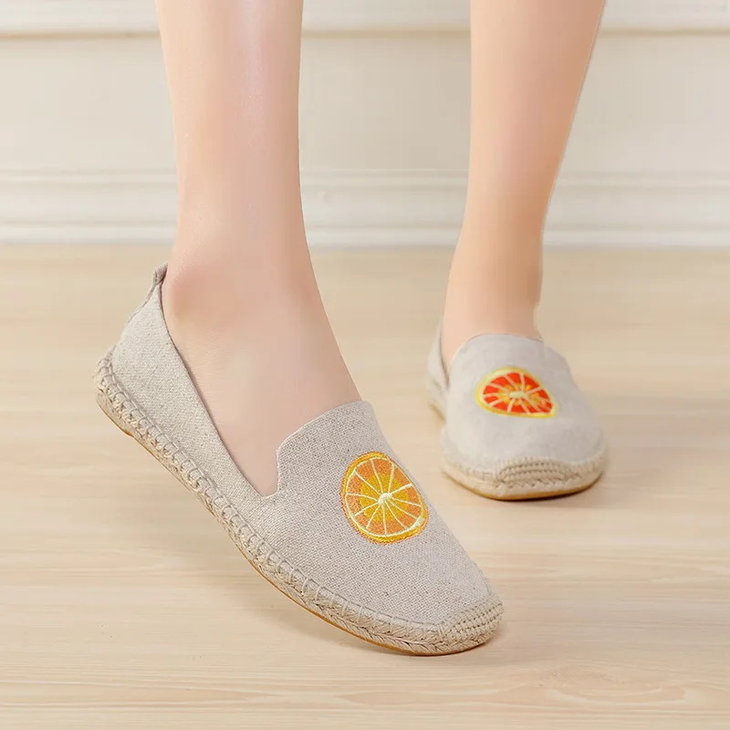 US $30.0 |2017 Instagram Hot Fruit Leinwand Espadrilles Frauenebenen Femmes Luxus Hanf Unten Marke Designer Schuhe Slipony Damen Loafers in 2017 US $30.0 |2017 Instagram Hot Fruit Leinwand Espadrilles Frauenebenen Femmes Luxus Hanf Unten Marke Designer Schuhe Slipony Damen Loafers in 2017
