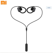 Xiaomi Беспроводная мини-гарнитура Bluetooth 4,1 IP4X водонепроницаемые музыкальные наушники для спорта ушные крючки анти-shedding