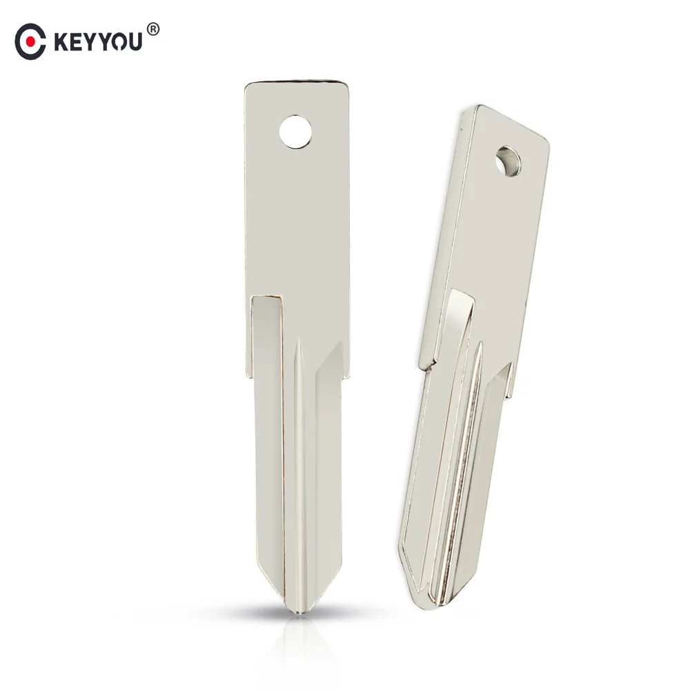 

KEYYOU Car VAC102 Uncut Key Blade For Renault Key Shell Blank Replacement Flip Folding Remote Key Blade Blank