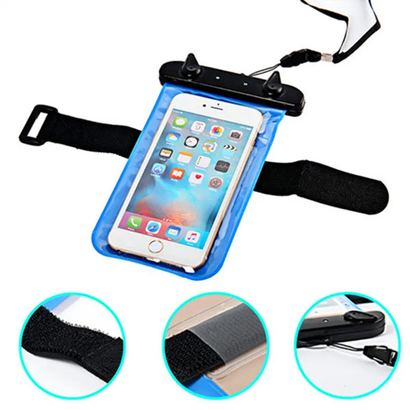 Waterproof Pouch For Microsoft Nokia Lumia 550 Water Proof Diving Bag Outdoor Phone Case Underwater Cover | Мобильные телефоны и