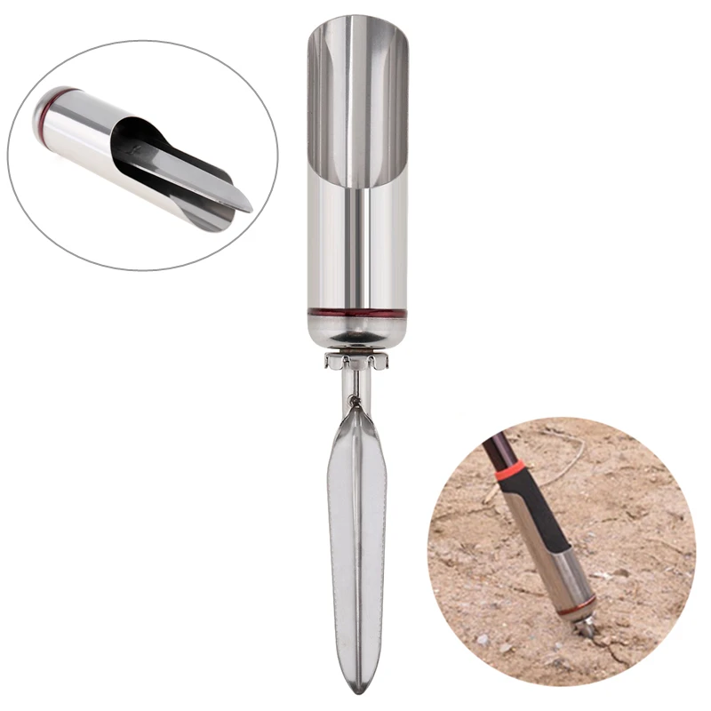 

Collapsible 25cm Stainless Steel Fishing Rod Holder Anti-Rust Steel Fishing Pole Bracket