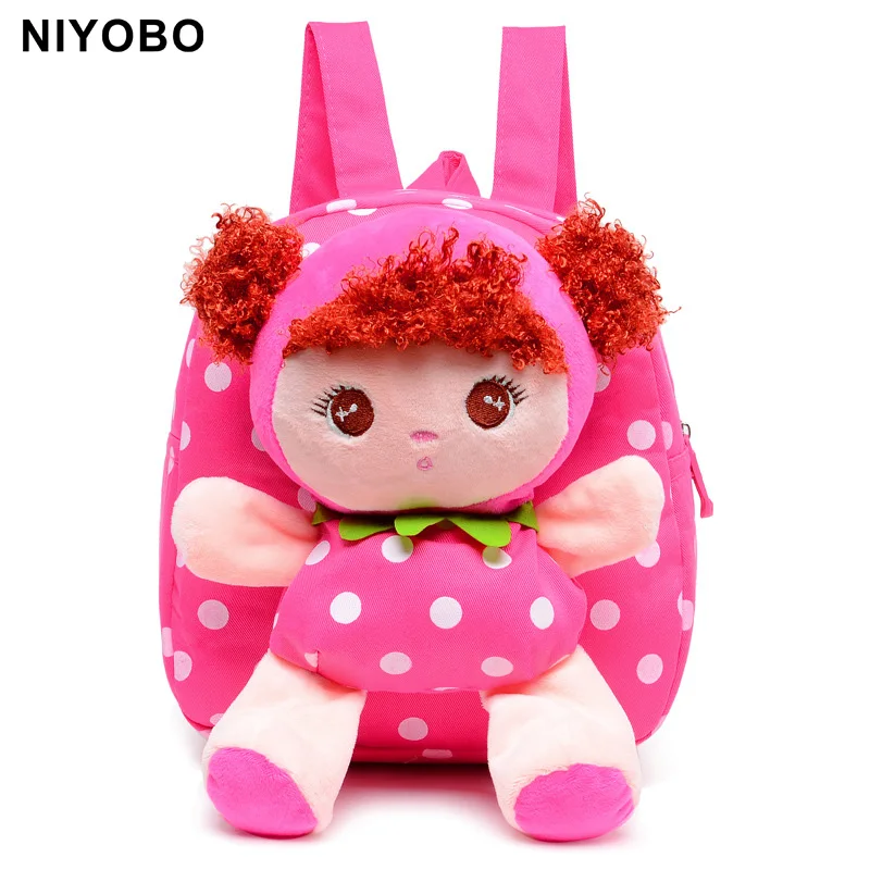 

2016 New cute kids cartoon backpack school backpack kindergarten baby girls school bags for 1-4Years mochila escolar PT1079
