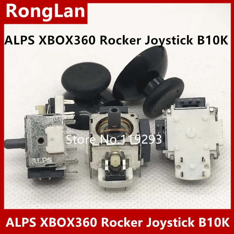

[BELLA]Japan ALPS genuine new original XBOX360 console with 3D Rocker Joystick B10K Potentiometer cap--10PCS/LOT