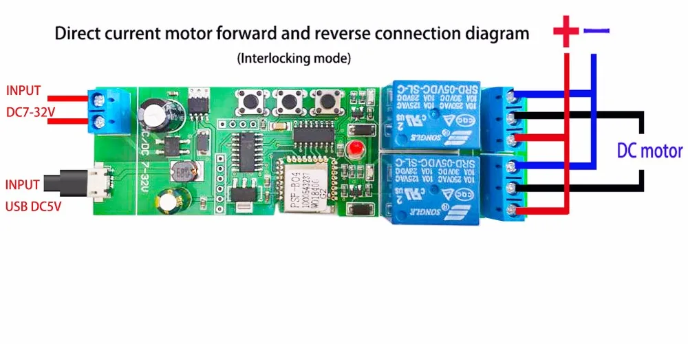 DC5V 12v 24v 32v 1CH/2 CHwifi переключатель беспроводной триггерный релейный модуль автоматизации "умный дом для контроля доступа по отпечаткам systemr автофиксацией/шаговым управлением/самоблокирующийся