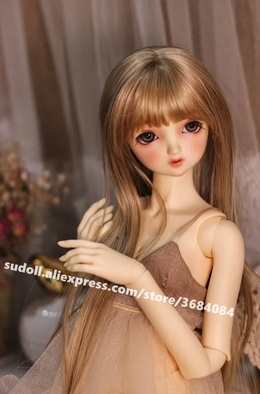 

SuDoll 1/3 BJD SD Dolls Pretty Girl Bare Doll Women Handmade Resin Gift Random Eyes High Quality