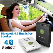 6E Auricular manos libres Bluetooth Multipunto Altavoz para Smartphones Visera Manos Libres Bluetooth Car Kit manos Libres Inalámbrico