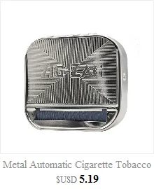 HORNET DANGER Автоматическая сигаретная прокатная машина табачный ролик сигаретная прокатная коробка для 70 мм бумаги сигаретница