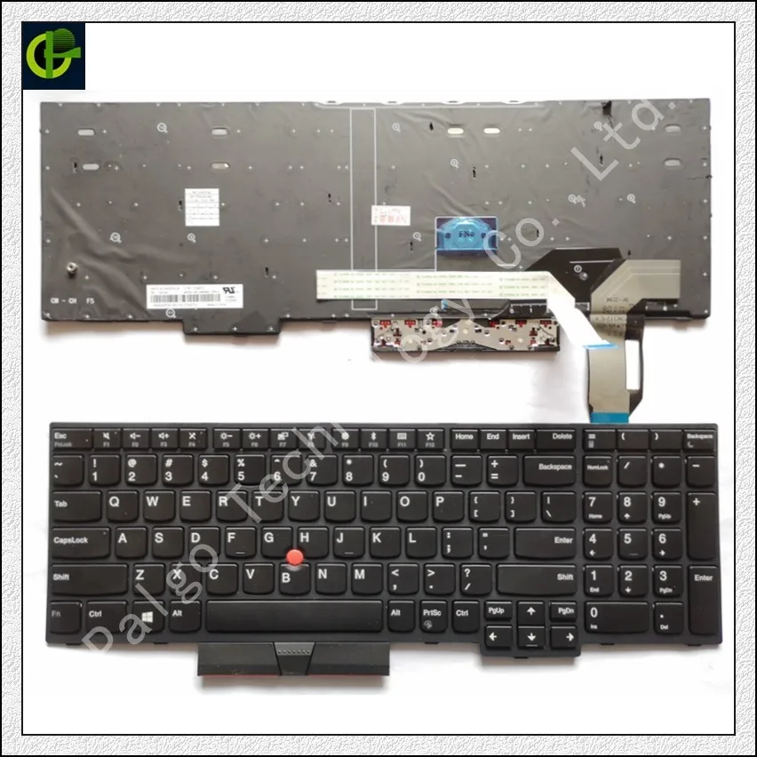English Keyboard for IBM Lenovo thinkpad E580 L580 RU 01YP680 01YP640