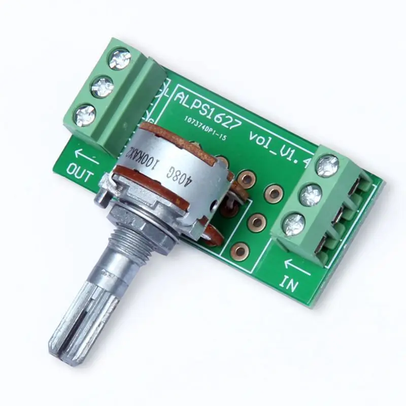 Gold plated PCB board RK16 double 6 foot volume potentiometer A50K