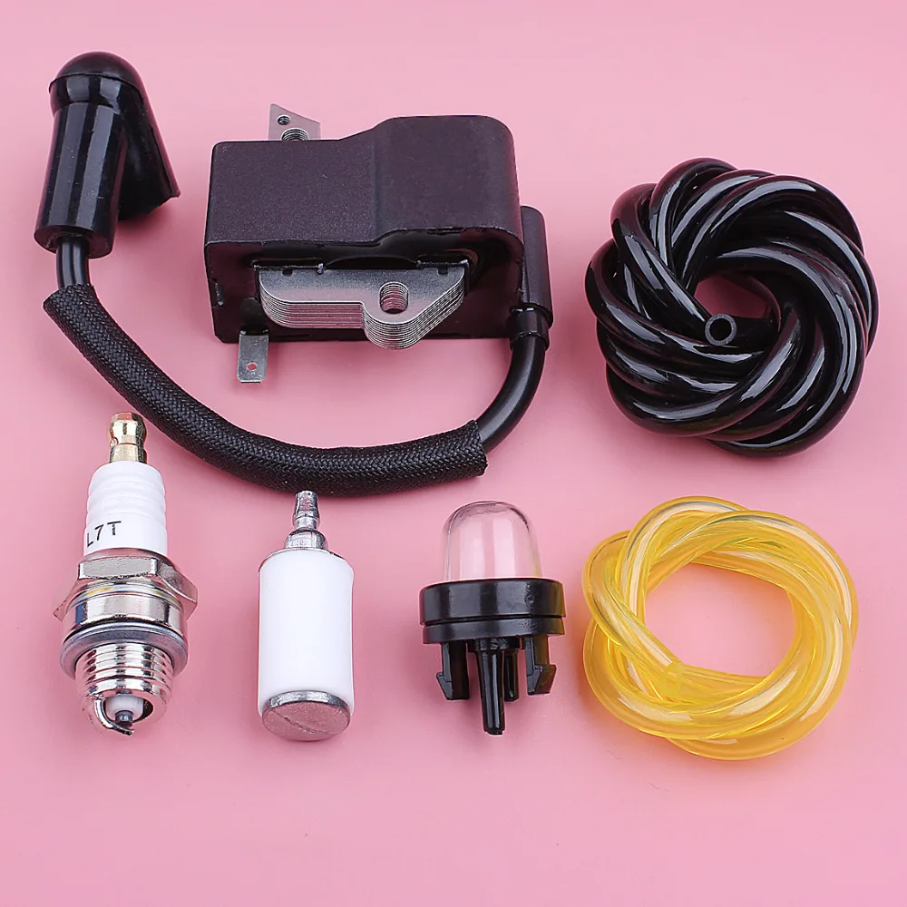 Катушки зажигания для Homelite UT-10514 UT-10518 UT-10517 UT-10520 UT-10516 топливный фильтр шланг бензопила Запасная часть
