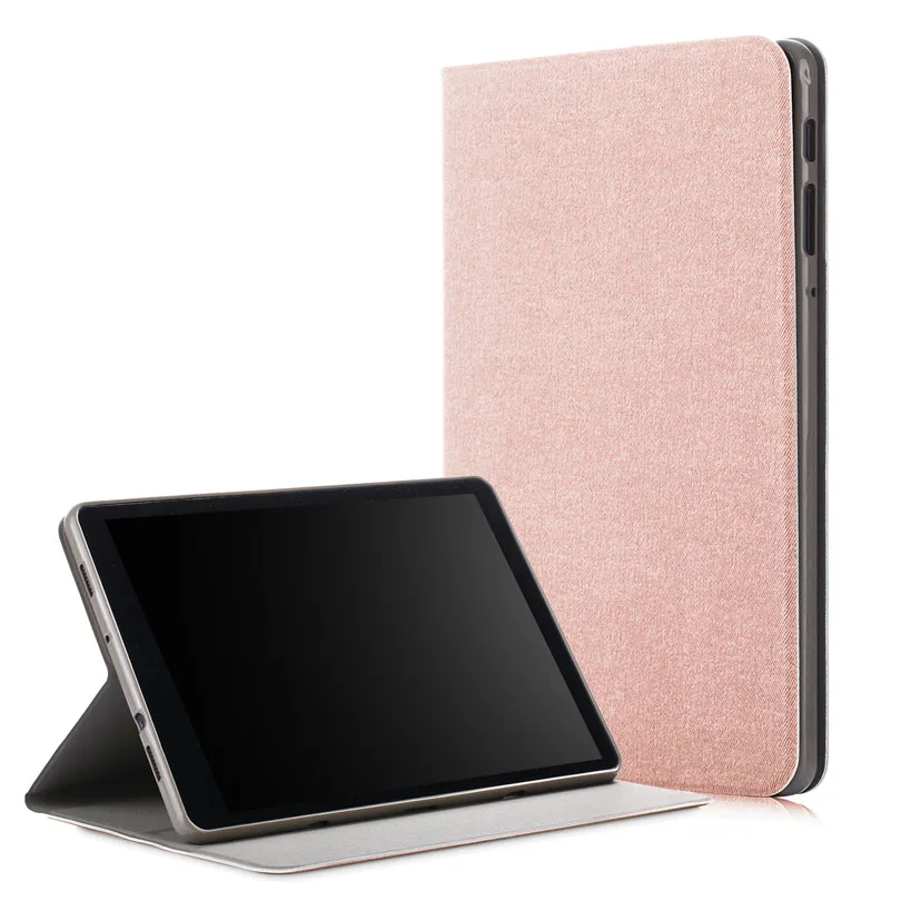 Шампанское Полный защитный чехол для Samsung Galaxy Tab A 10,5 SM-T590 T595 T597 10," планшет ТПУ+ искусственная кожа Защитная подставка чехол - Цвет: Шампанское