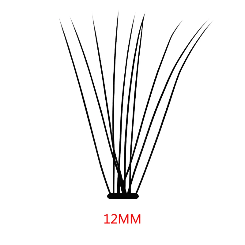 180 шт. Индивидуальные ресницы 0,1 мм C curl индивидуальное наращивание ресниц макияж набор смешанные Искусственные ресницы пинцеты - Длина: 3lots 12mm