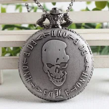 Горячие японской анимации Death Note тема кварц Подвеска кварцевые карманные часы с Цепочки и ожерелья цепи подарок для мальчиков tpb122