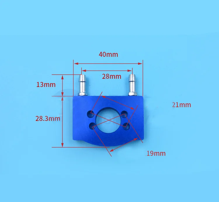 1 шт. приманки лодки с водяным охлаждением моторное крепление 19 мм 21 мм монтажное отверстие B28 бесщеточный мотор фиксированный кронштейн для RC Jet лодки